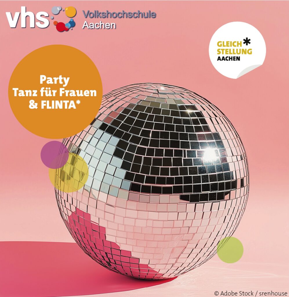 Plakat zur FLINTA-Party